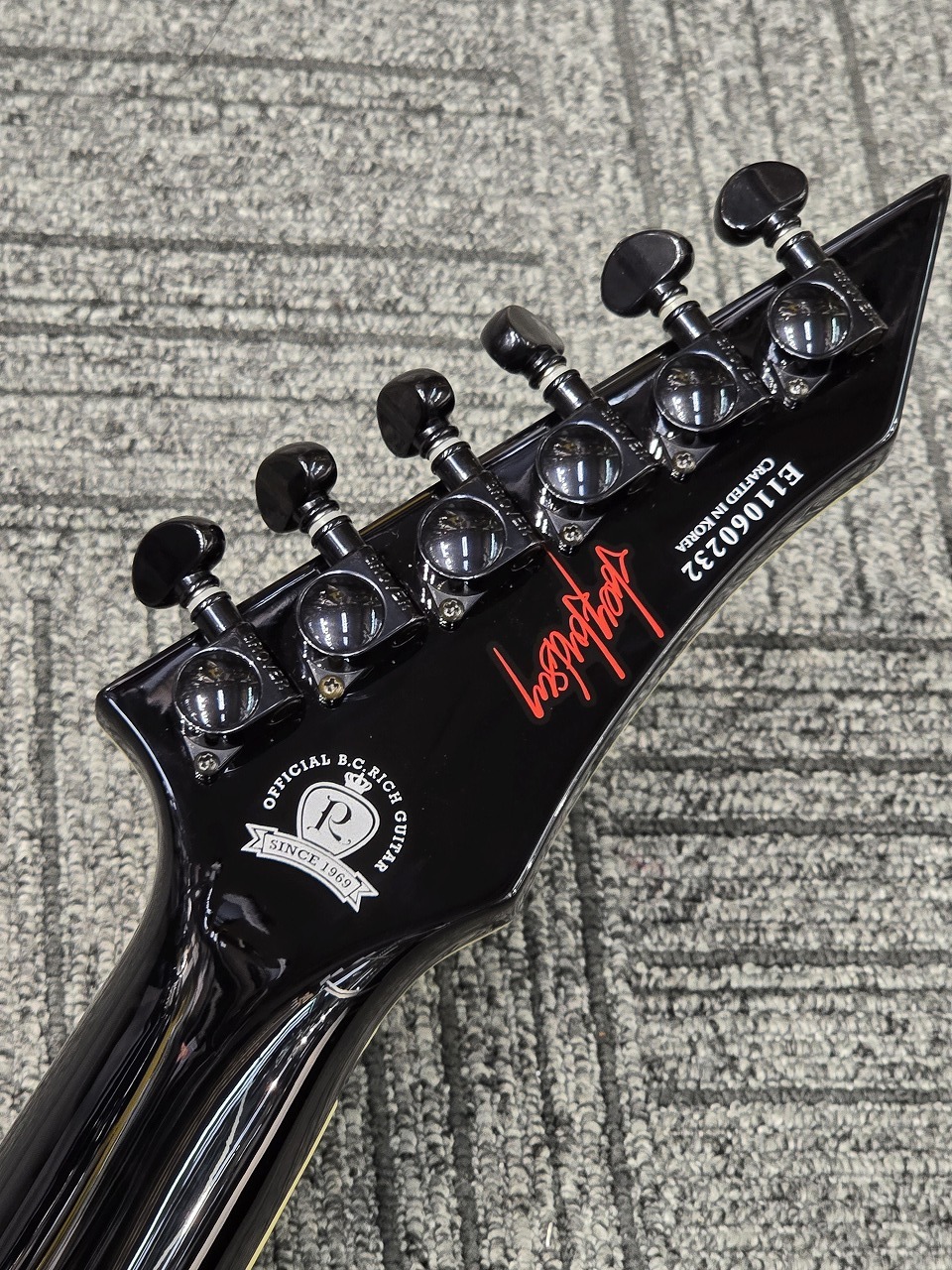 B.C.Rich JJSWBS Joey Jordison Signature Warlock 【レアモデル