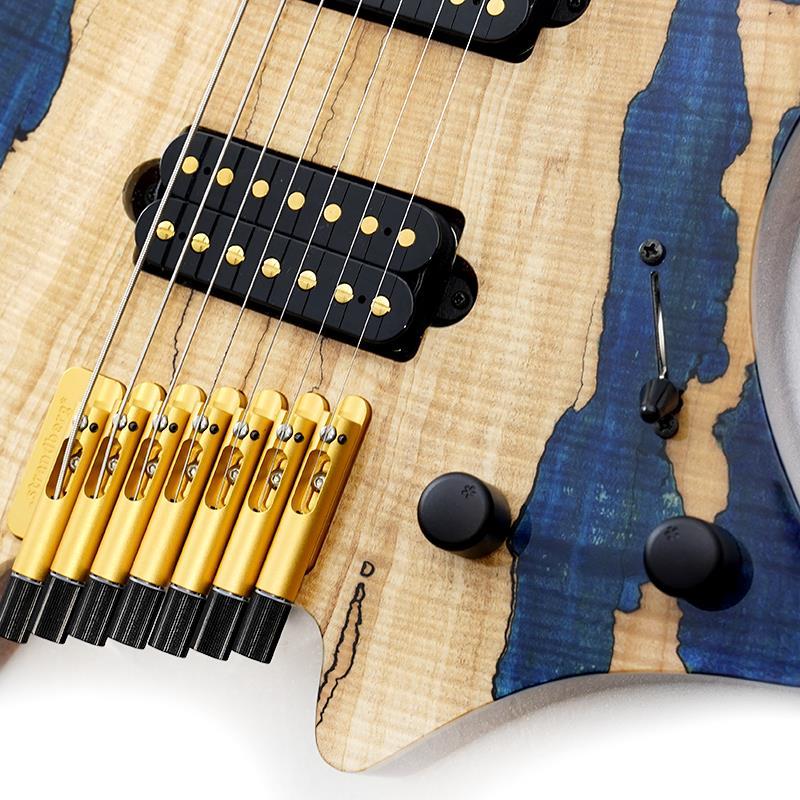 strandberg Boden J-Series J7 Custom Spalted Maple (Blue