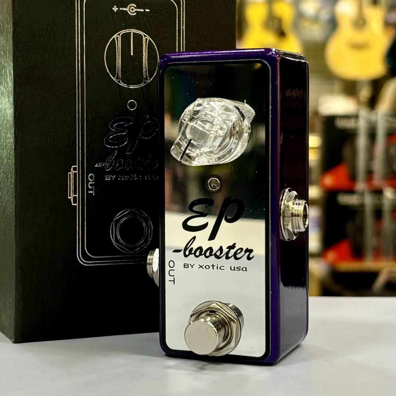 Xotic EP Booster 15th Anniversary Limited Edition Metallic Purple