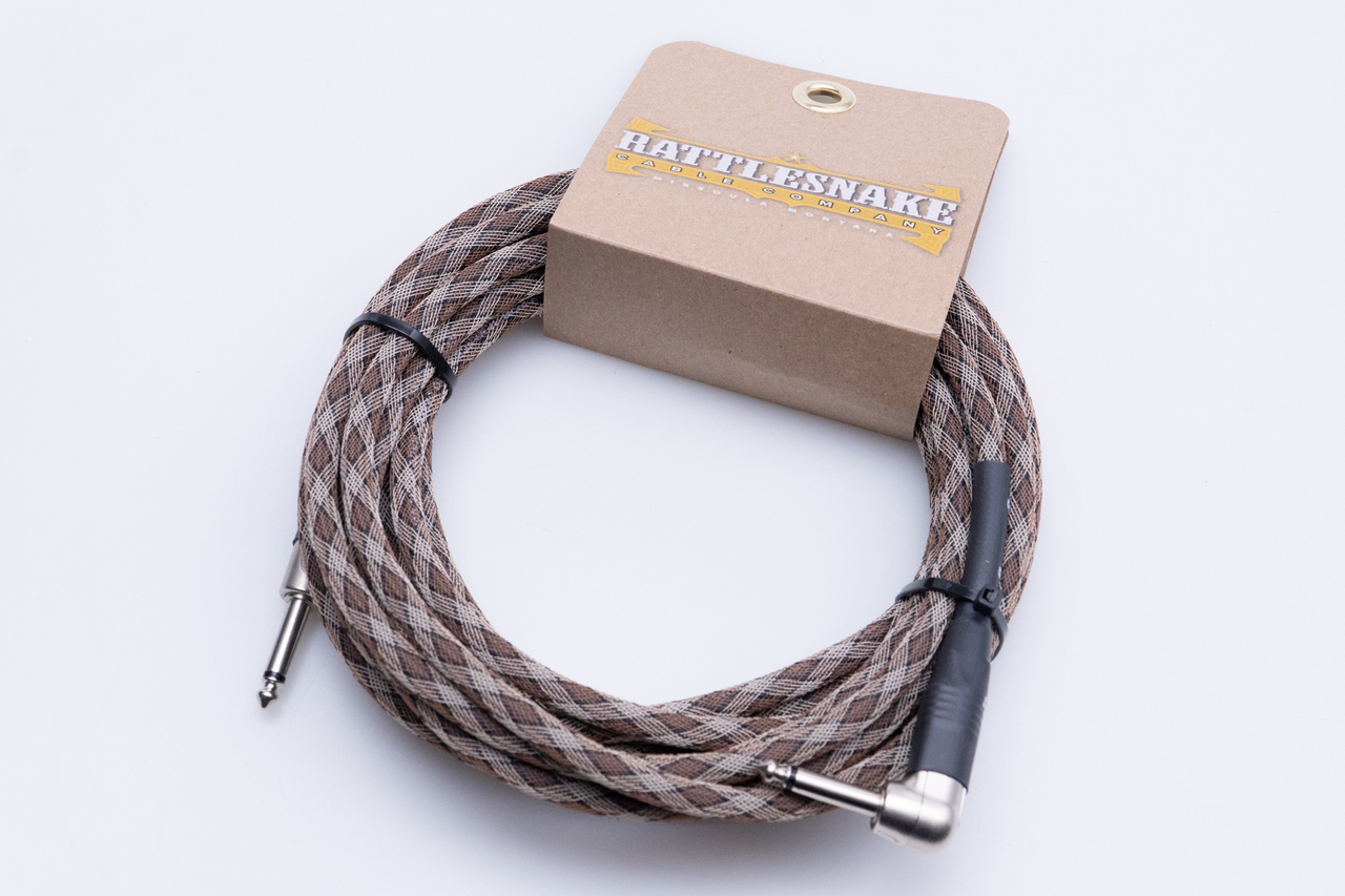 Rattlesnake Cable 20ft Standard in Snake Weave S/L 【GIB横浜 Rattlesnake Cable 20ft Standard in Snake Weave S/L 【GIB横浜