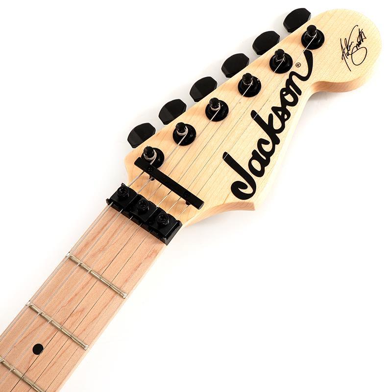 Jackson X Series Signature Adrian Smith SDXQM (Transparent Green