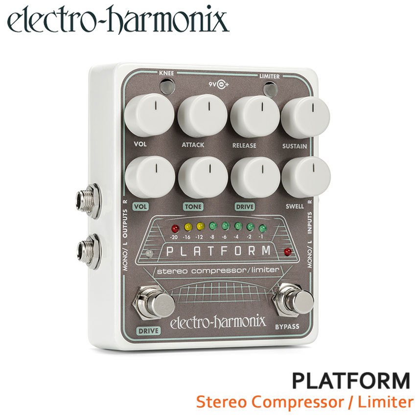 electro harmonix アナログコンプレッサー楽器 - エフェクター