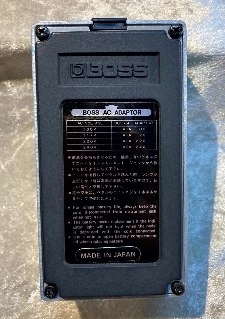 BOSSコーラスCE-2 ヴィンテージ1982年製 BOSS CE-2 Chorus 1982（ビンテージ/送料無料）【楽器検索デジマート】