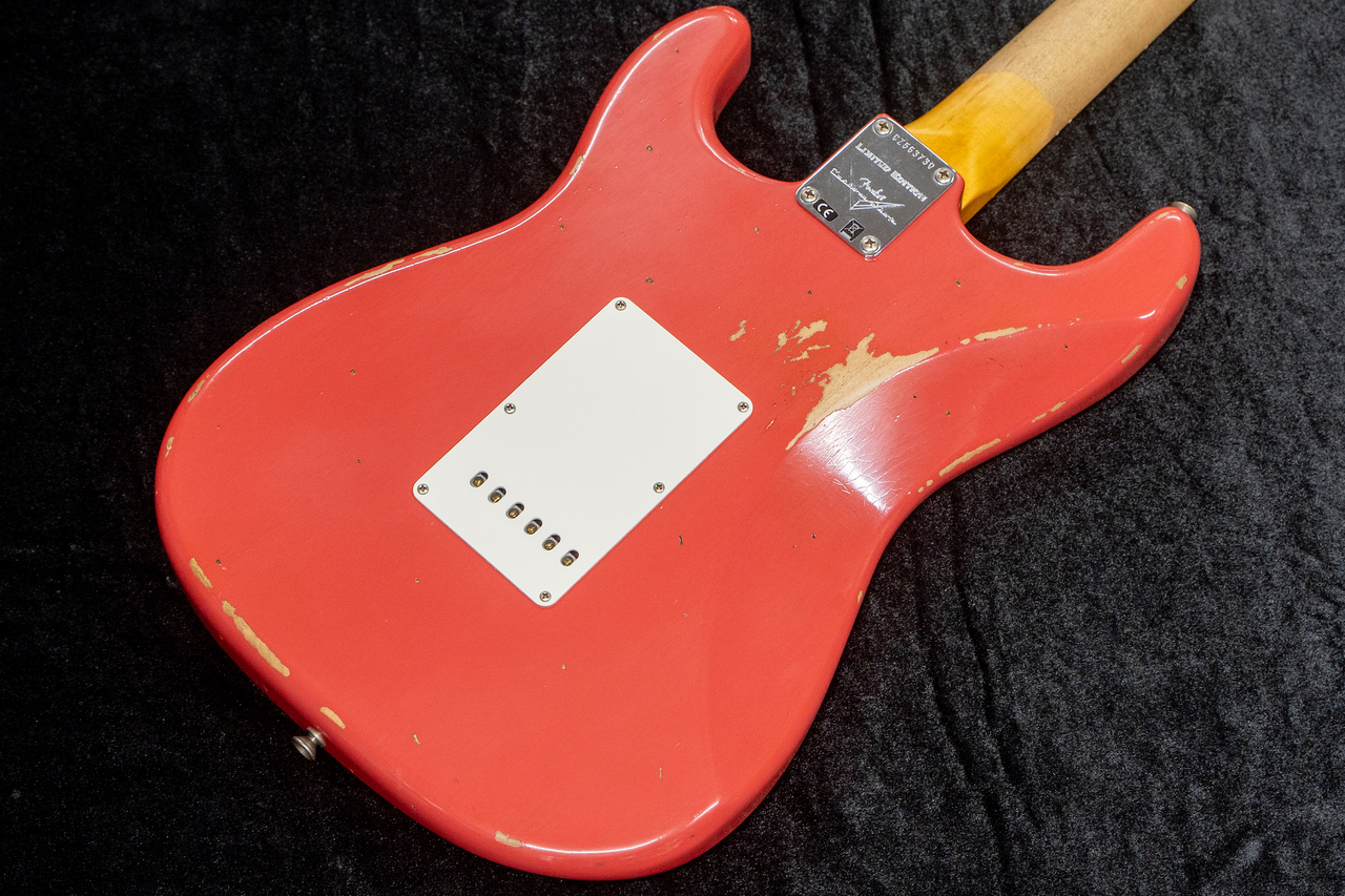 Fender Custom Shop LTD 63 Stratocaster Heavy Relic Aged Fiesta Red