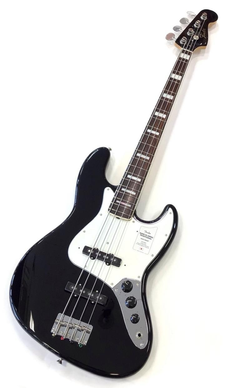Fender Made in Japan Traditional Late 60s Jazz Bass Black（新品