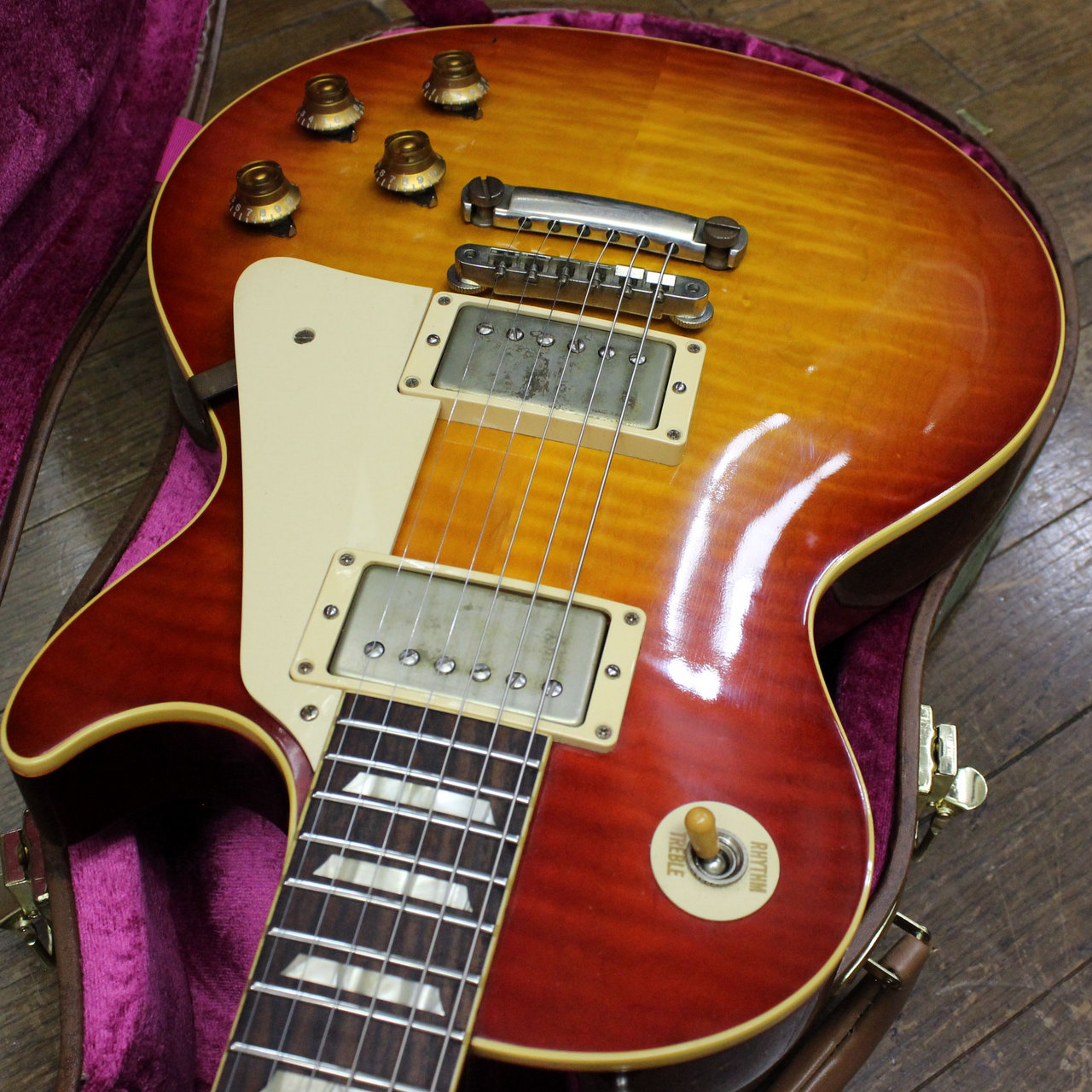 Gibson Custom Shop Historic Collection 1958 Les Paul VOS Standard Figured Top Sunburst 2016년식 사진 9