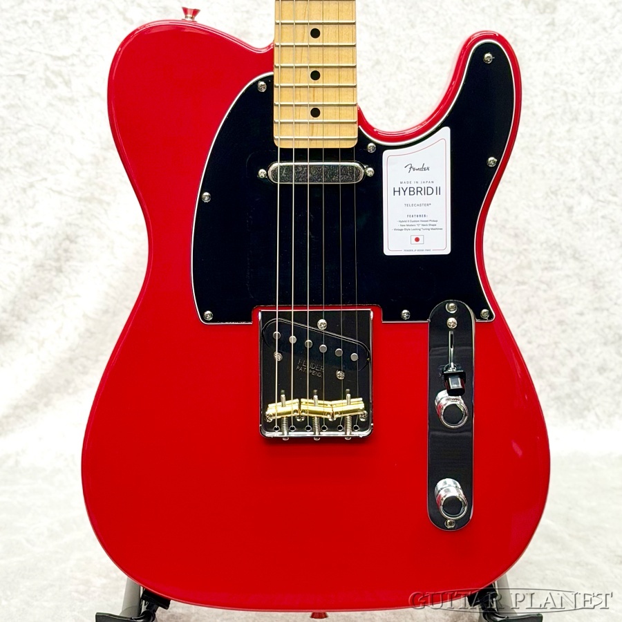 Fender Made In Japan Hybrid II Telecaster -Modena Red/Maple