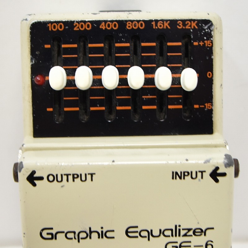 BOSS GE-6 Graphic Equalizer 【心斎橋店】（中古）【楽器検索デジマート】