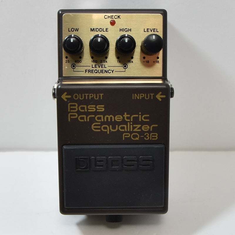 日*向様 BOSS PQ-3B ベースパラメトリック　イコライザー　箱付き BOSS PQ-3B / Bass Parametric Equalizer 【心斎橋店】（中古