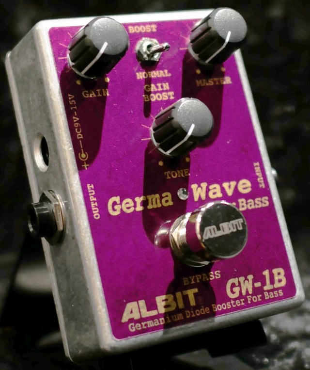 ALBIT GERMANIUM DIODE BOOSTER FOR BASS / GW-1B（新品）【楽器検索