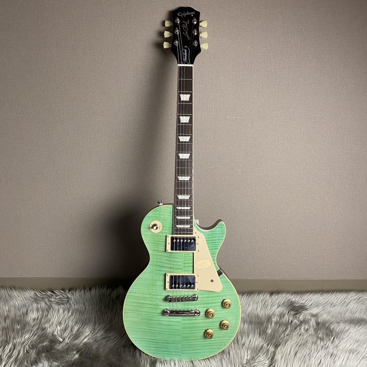 Epiphone Les Paul Standard 50s Figured -Seafoam Green【最大36回