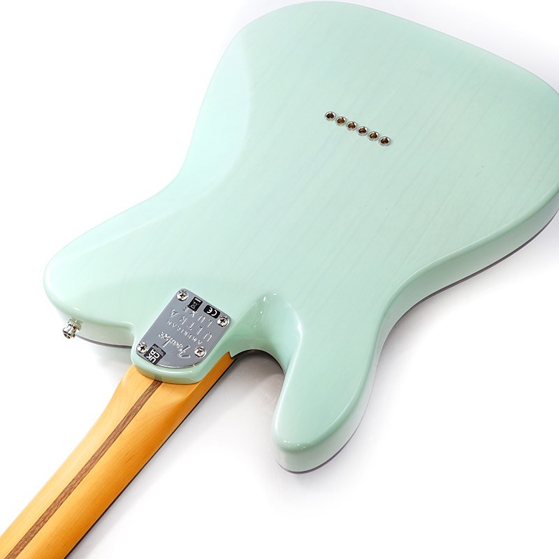 Fender American Ultra Luxe Telecaster (Transparent Surf Green