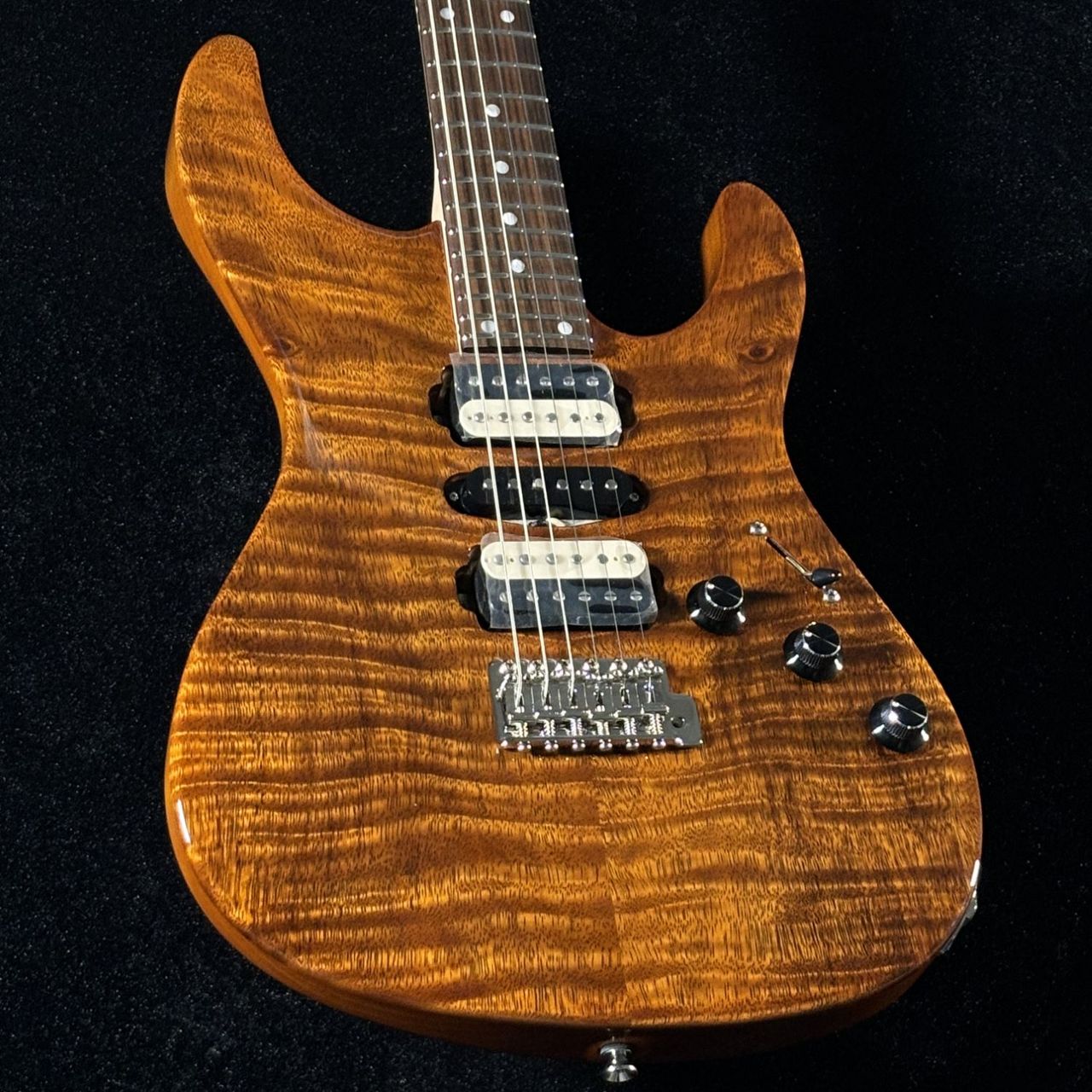 FREEDOM CUSTOM GUITAR RESEARCH OS EZa 24F FT HSH 晩秋【選定材Top