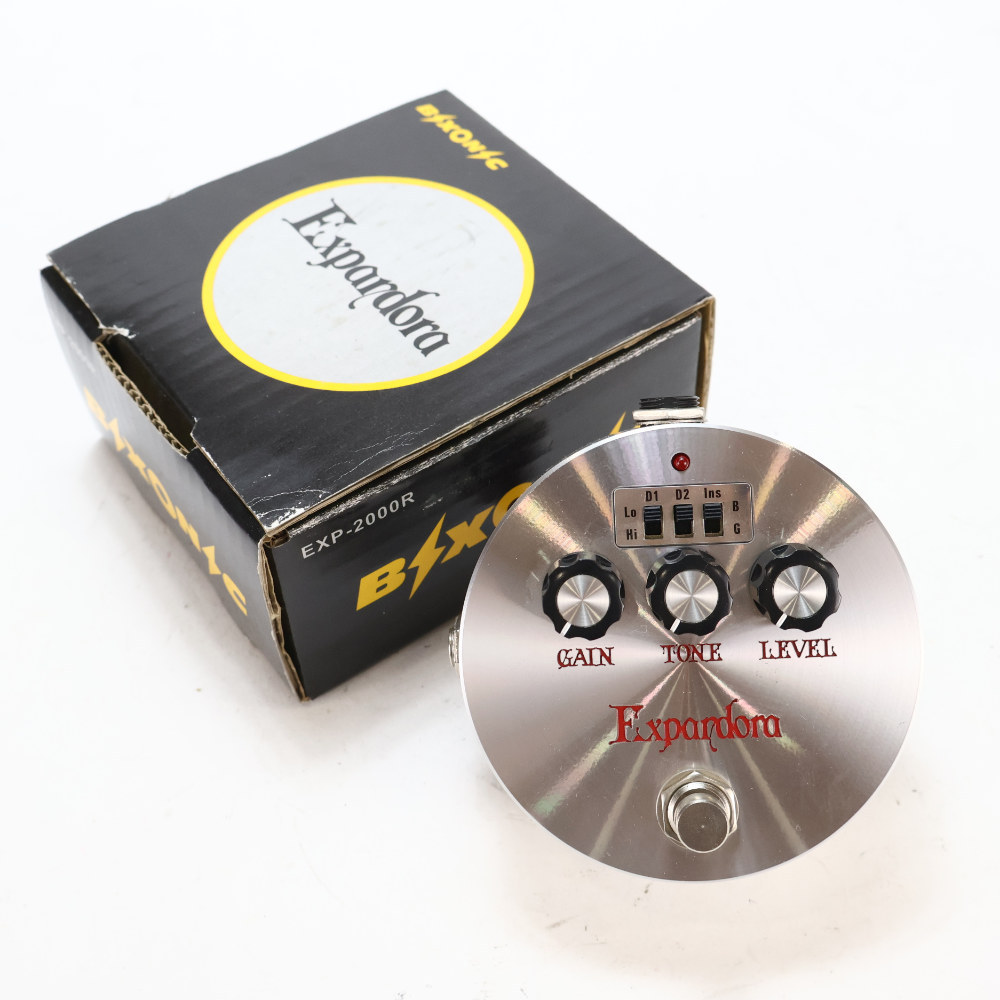 BIXONIC Expandora ディストーション エフェクター 動作品 Bixonic 【中古】ディストーション BIXONIC Expandora reissue エクス