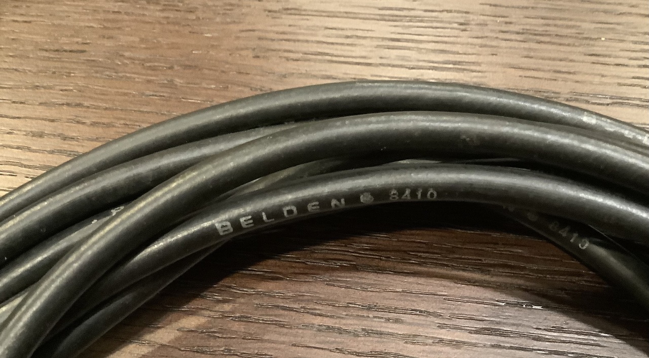 Vintage Belden 超貴重!ビンテージ Belden 8410 60～70年代 楽器用