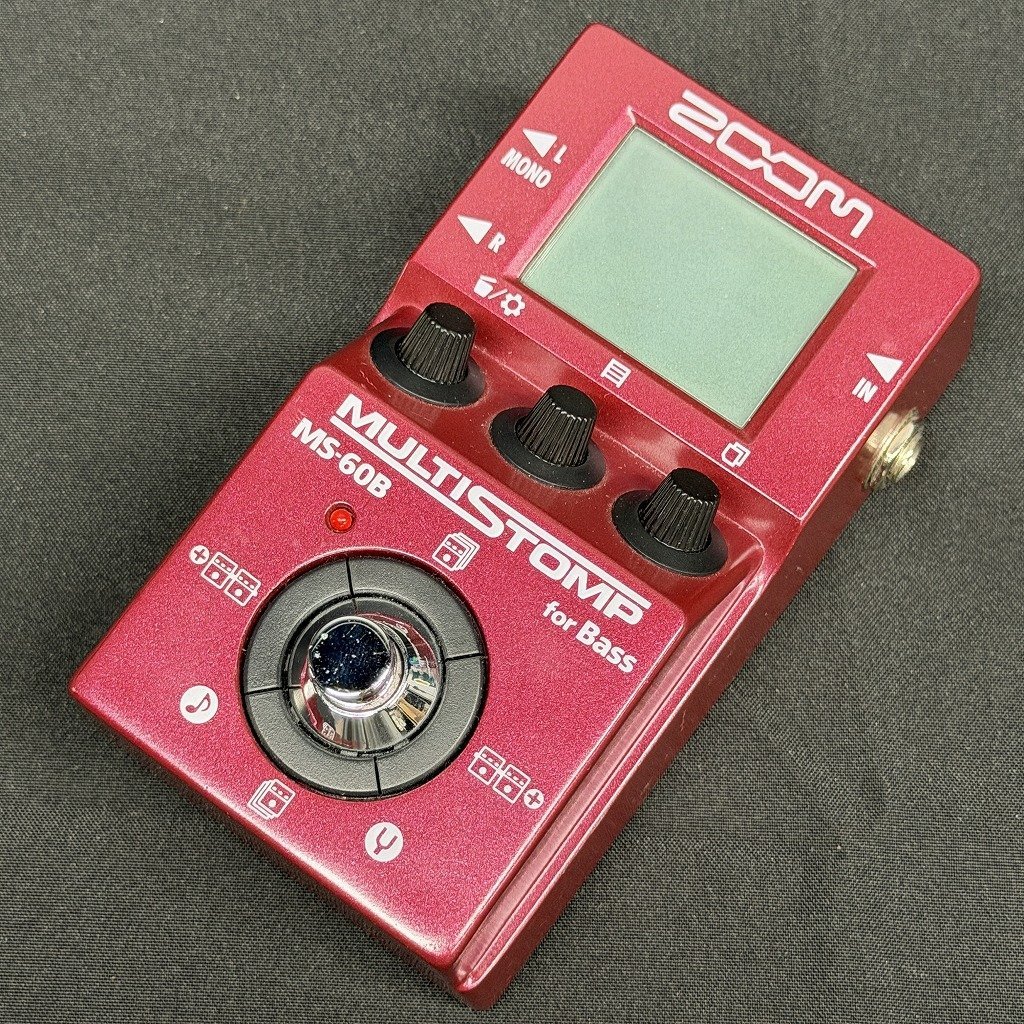 ZOOM MS-60B 中古品 ZOOM MS-60B / MultiStomp Bass Pedal 【新宿店】（中古）【楽器