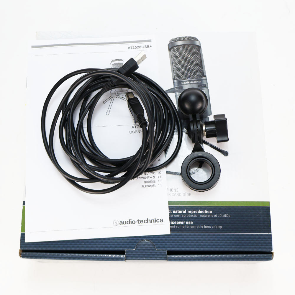 audio-technica 【中古】 コンデンサーマイク USB接続 AUDIO-TECHNICA