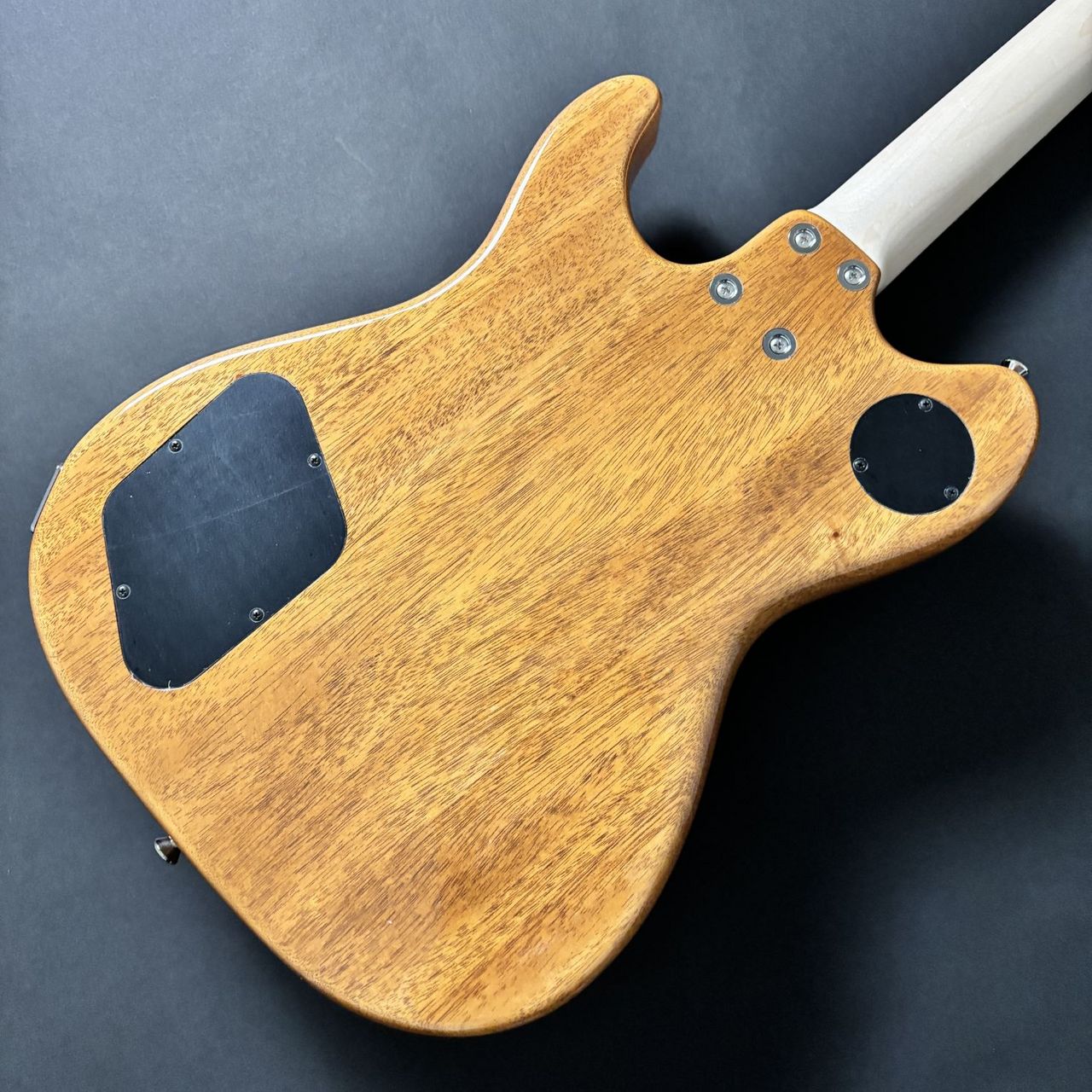 Red House Guitars ALBA HH Trans Blue Top / NAT back S/N: 003926