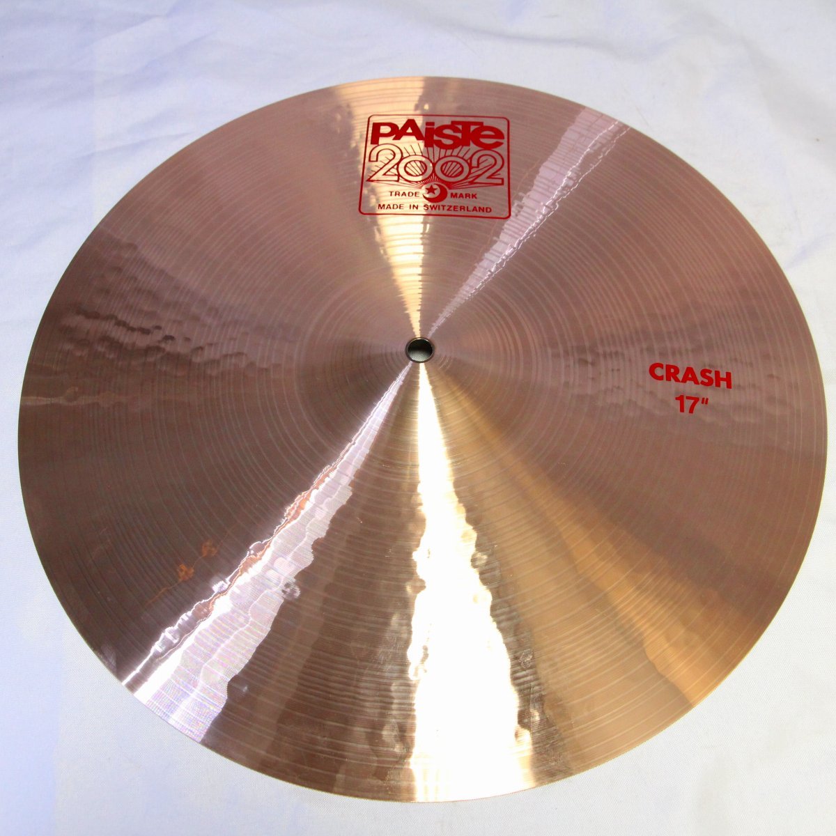 PAiSTe 2002 17インチ CRASH 1252g パイステ クラッシュシンバル