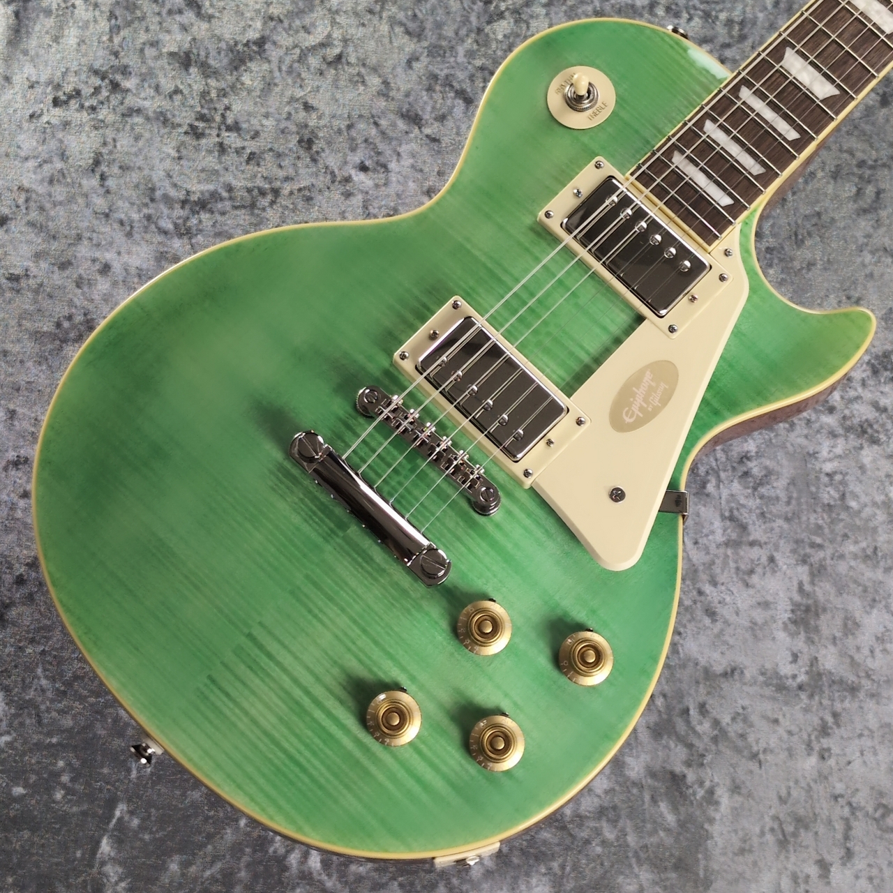 ギター Epiphone Les Paul Epiphone Les Paul Custom Limited-Edition Electric Guitar