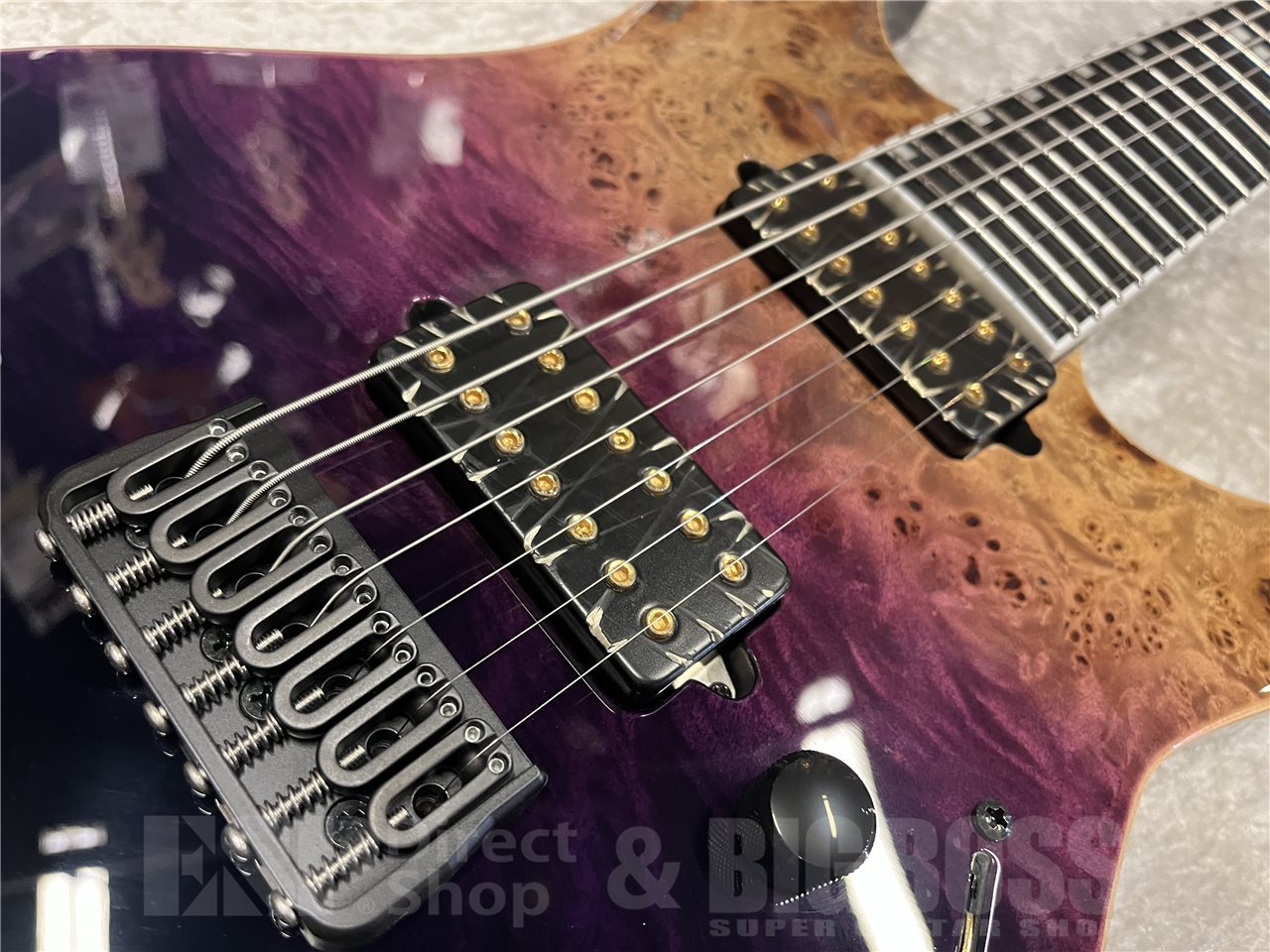 E-Ⅱ M-Ⅱ 7NT HS / Purple Natural Fade ESP E-II M-II 7 NT Purple Natural Fade (2020) - Guitar Compare