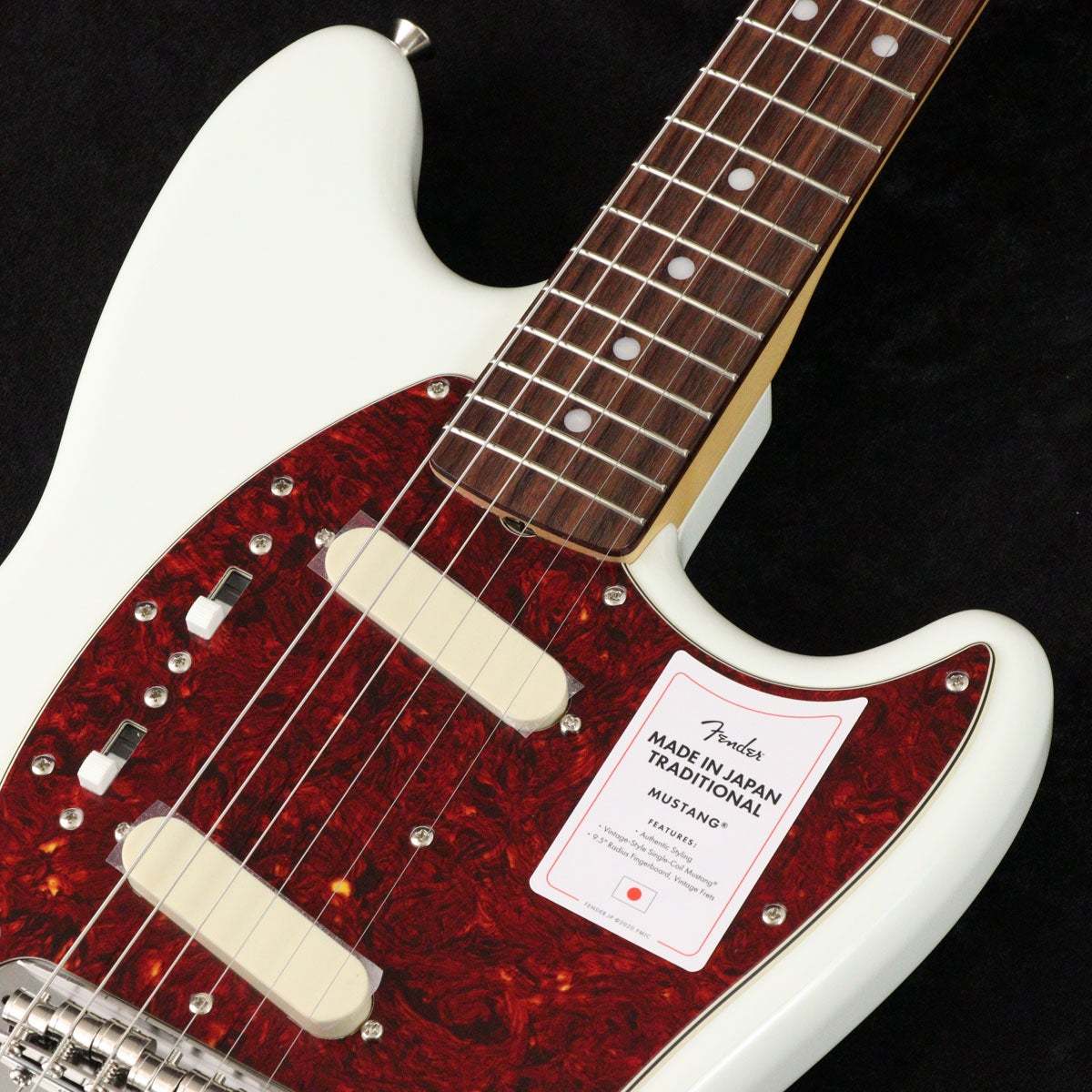 Fender Made in Japan Traditional 60s Mustang Olympic White