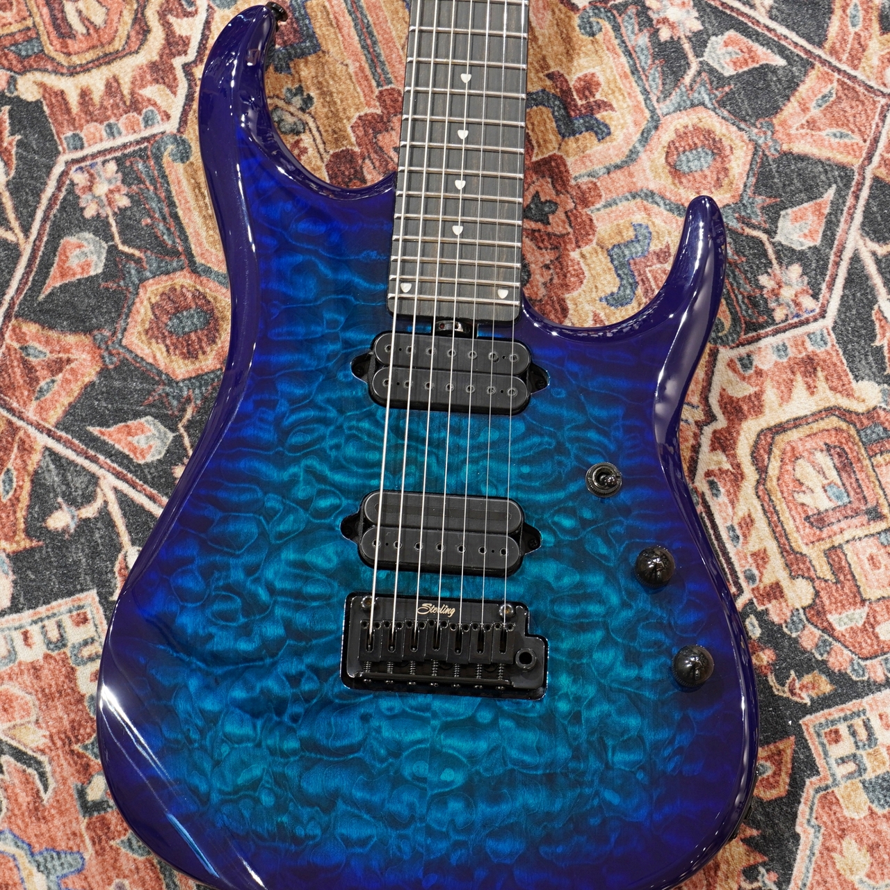 Sterling by MUSIC MAN JP157DQM-CPD-E2 CERULEAN PARADISE -John