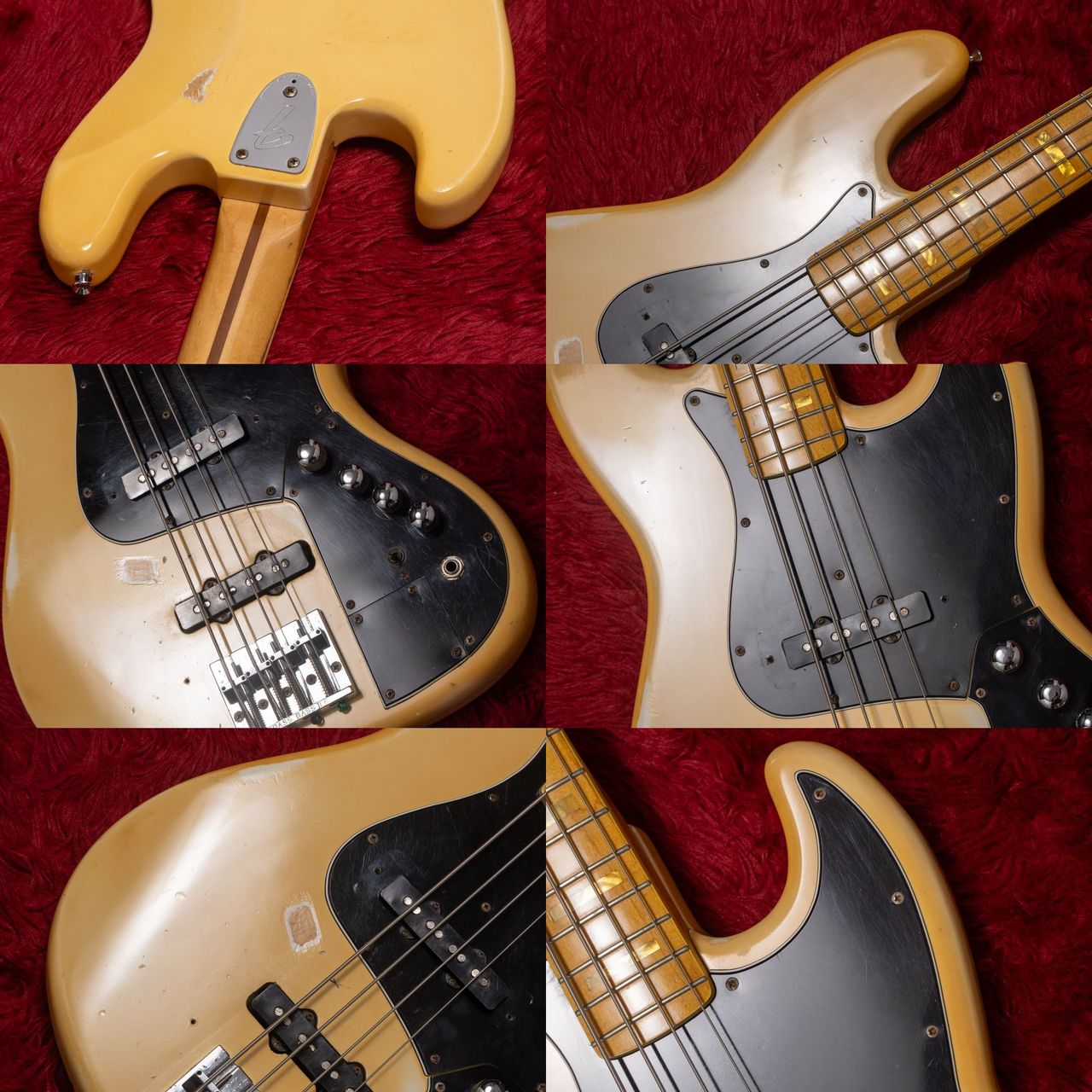 Fender 1976 Jazz Bass Marcus Miller mod. 4.530kg #7630827【委託品