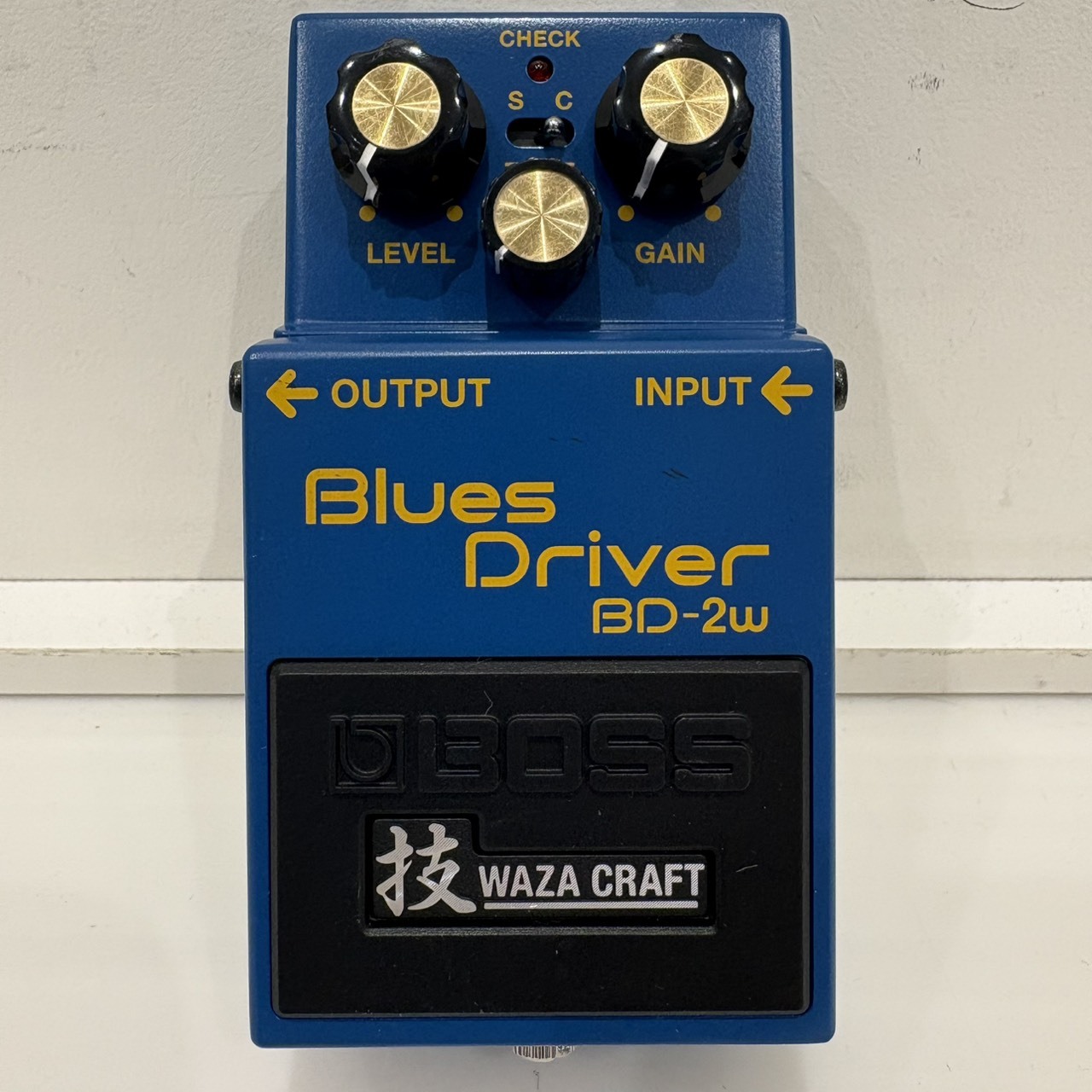 BOSS BD-2W (J) Blues Driver オーバードライブ エフェクター 銀ネジ