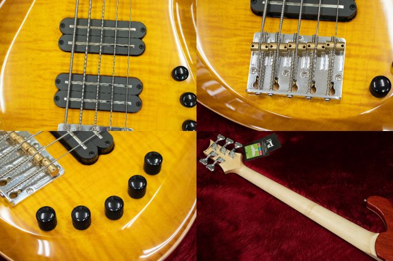 Paul Reed Smith(PRS) Grainger 5 strings bass MS #0335201 4.38kg