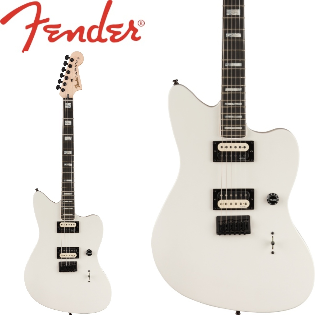 Fender Jim Root Jazzmaster V4 -Arctic White- 【ローン金利0 
