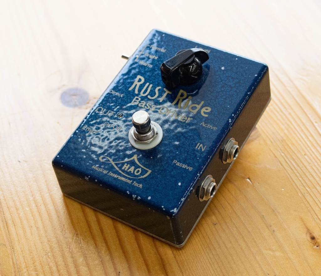 Hao Rust Ride Bass Overdrive Pedal - エフェクター専門店