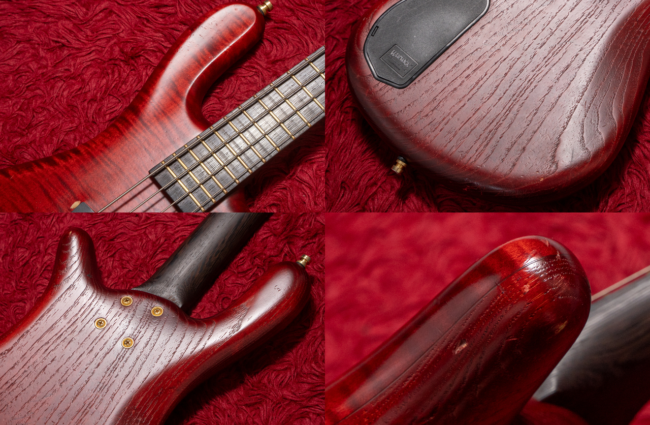 Warwick Streamer LX Jazzman 4st Burgundy Red Oil finish 2013