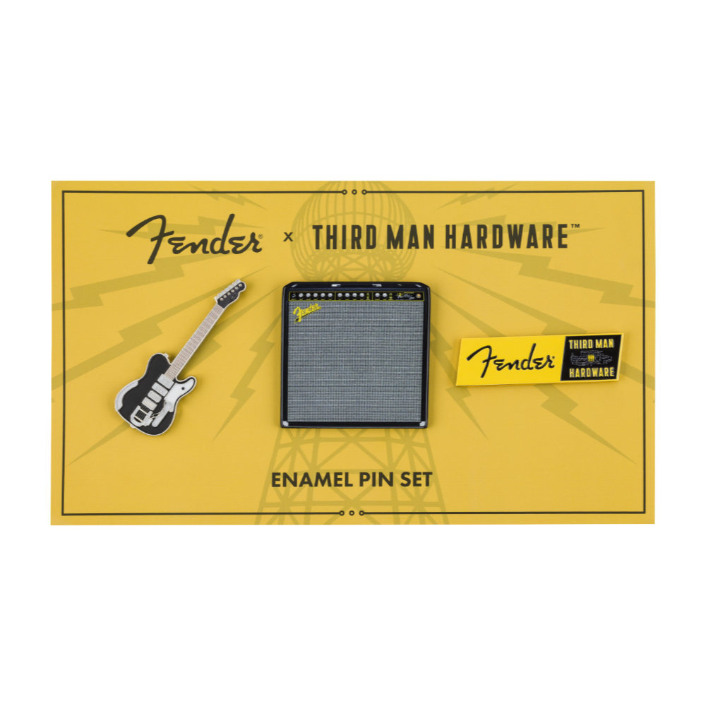 Fender Fender フェンダー Fender x Third Man Hardware Lapel Pin Set