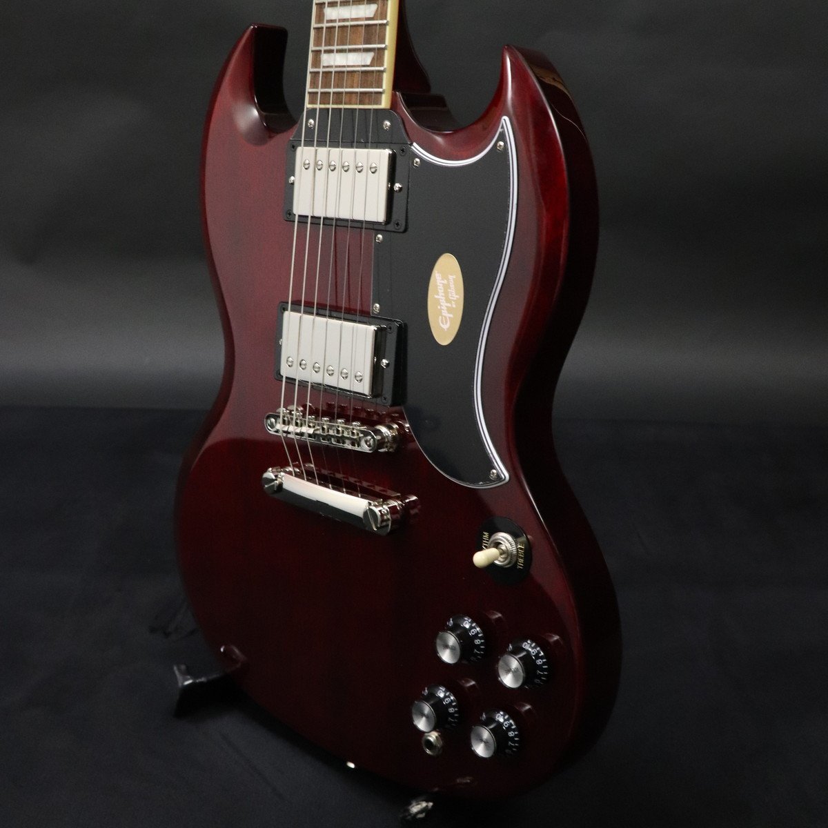 Gibson SG ワインレッド エレキギター Epiphone Inspired by Gibson SG Standard 60s Dark Wine Red