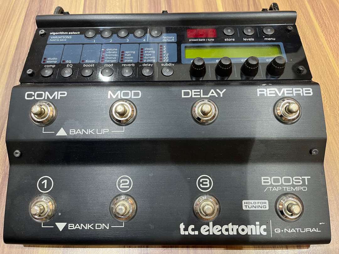t.c. electronic G-NATURAL エレアコ用マルチエフェクター