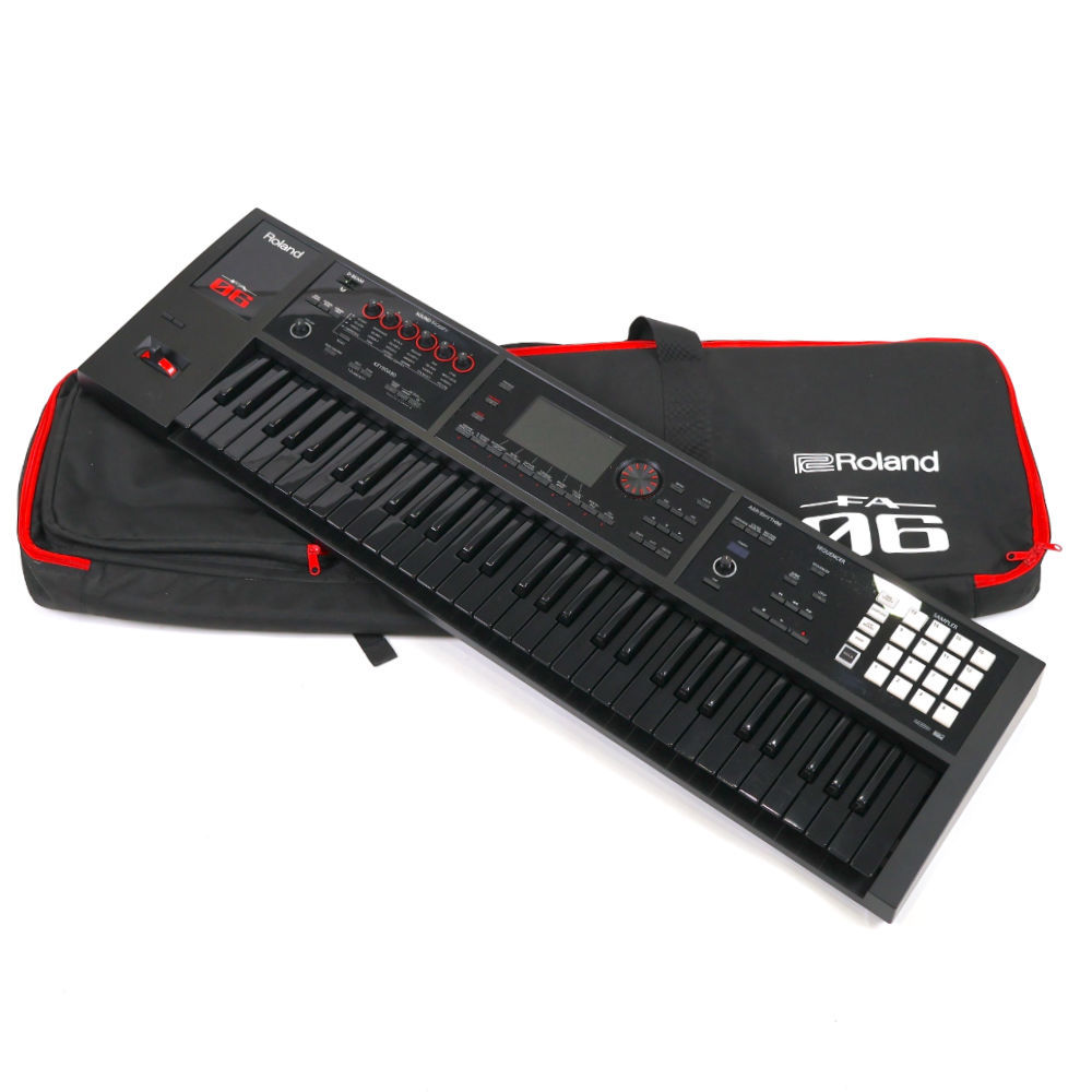 Roland FA-06B【限定色】 数量限定カラー】FA-06 と JUNO-DS にオールブラックモデルが