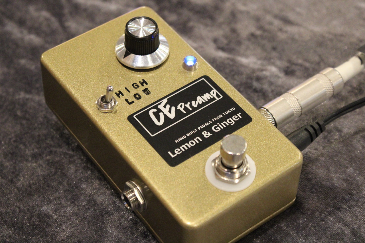 Lemon & Ginger CE Preamp GOLD Ver.【レッチリサウンド】【CE-1のプリアンプ 部】【担当イチオシ!!】（新品/送料無料）【楽器検索デジマート】