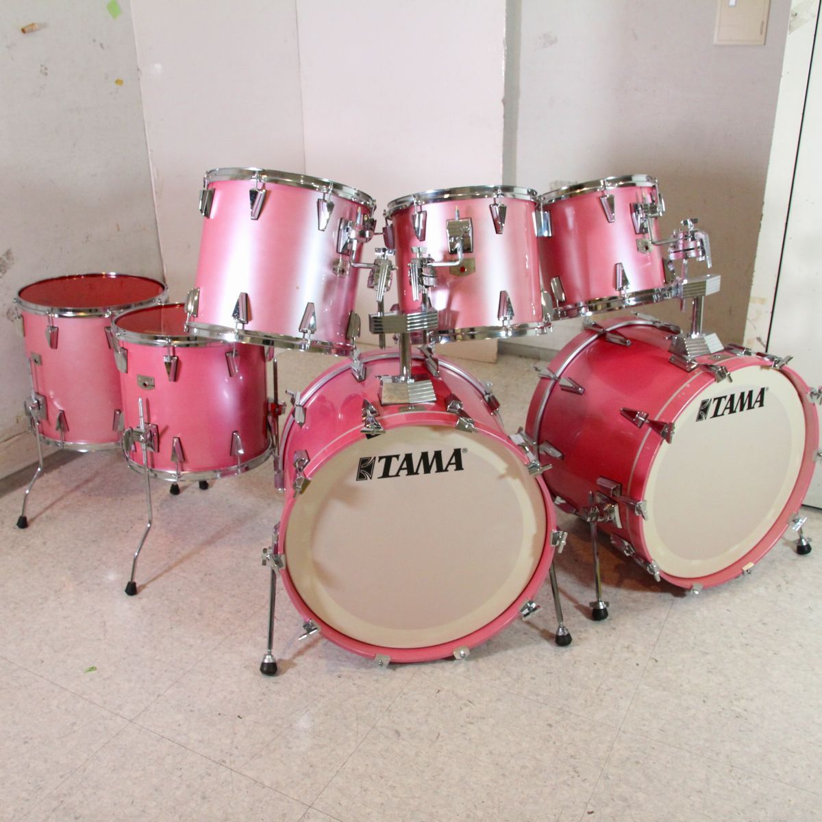 Tama CRESTAR 2BD 7pc SET #CHERRY ROSE 22/12/13/14/15/16 【池袋店