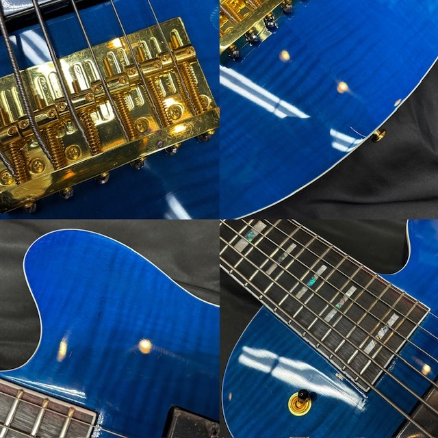 Katamalazoo KN6/Blue (6弦ベース アクティヴ セミホロウ)（新品特価