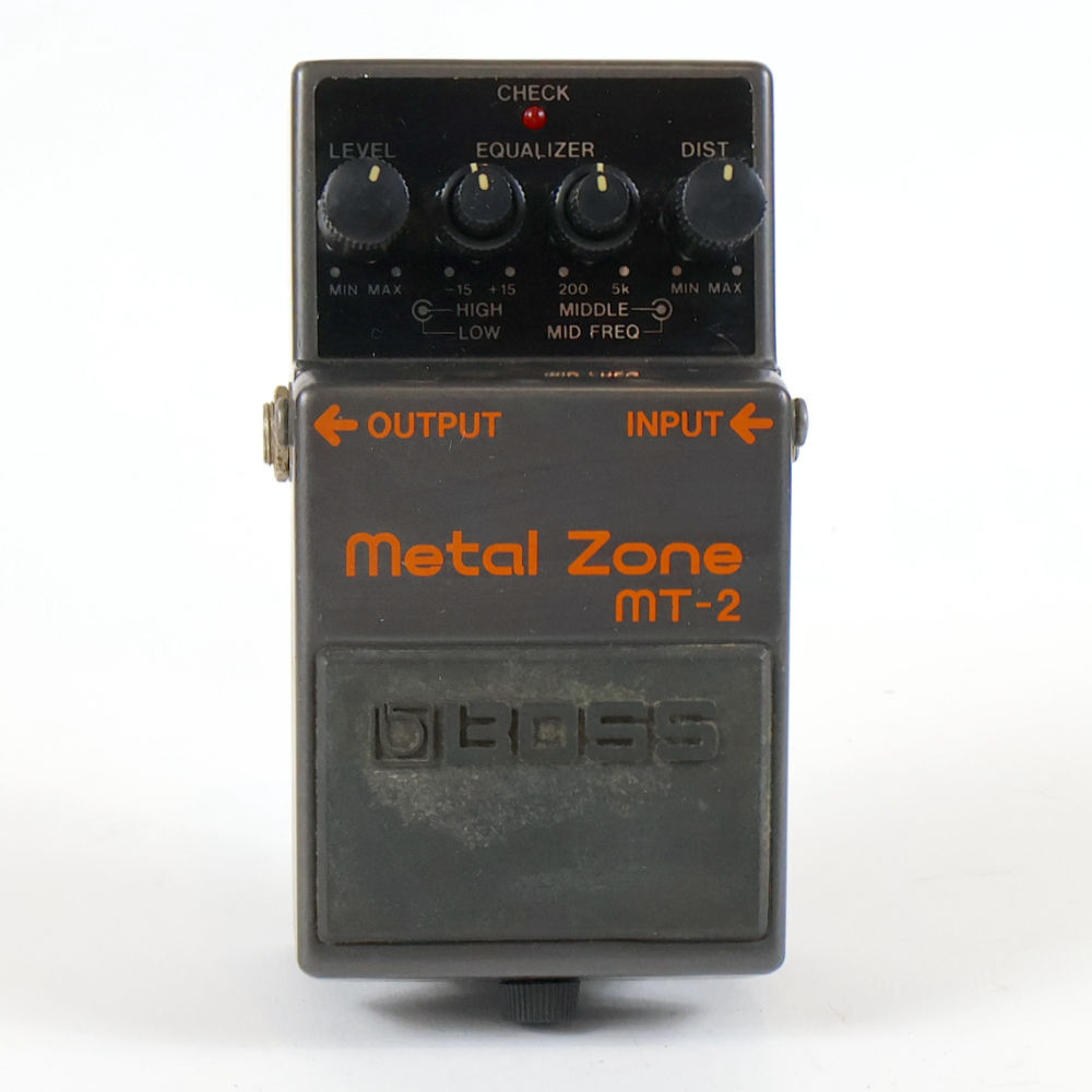 BOSS メタルゾーン　エフェクター BOSS メタルゾーン エフェクター バカなの？ってほどひずむ名作