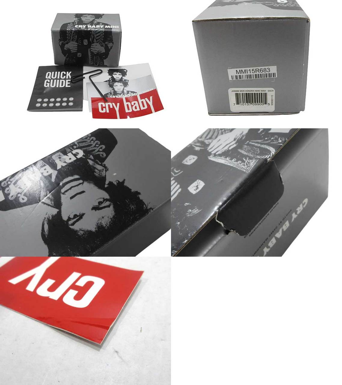 Jim Dunlop JHM9 Jimi Hendrix Cry Baby Mini Wah【鹿児島店】（中古