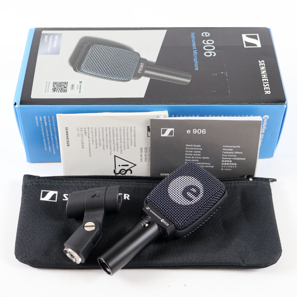 【未使用品】SENNHEISER ( ゼンハイザー ) E906　楽器用マイク SENNHEISER（ゼンハイザー）/ E906 楽器用ダイナミックマイク 中古備品