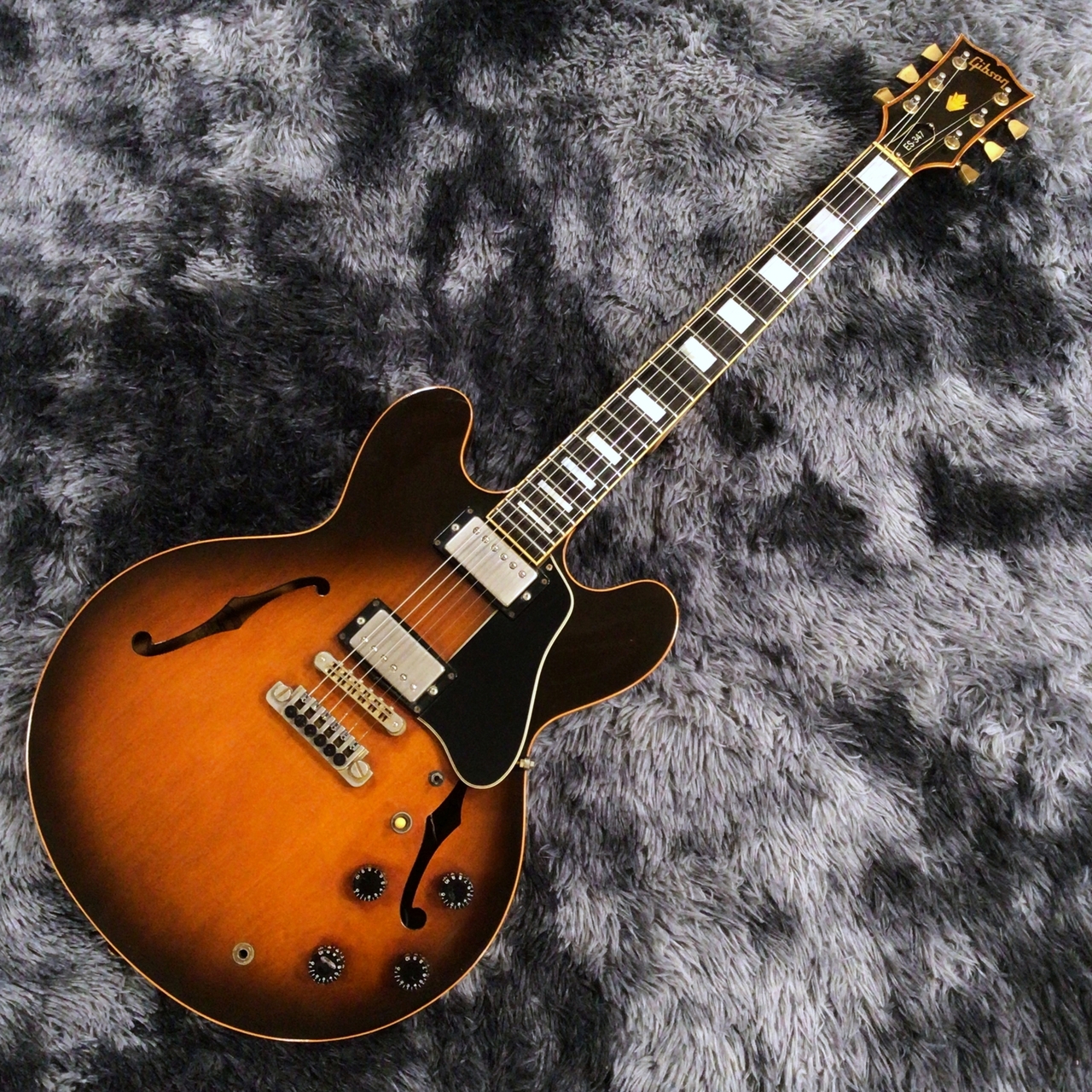 Gibson ES-347 エレキギター ハードケース付き Gibson ES-347S Vintage Sunburst w/Original Hard Case【中古品