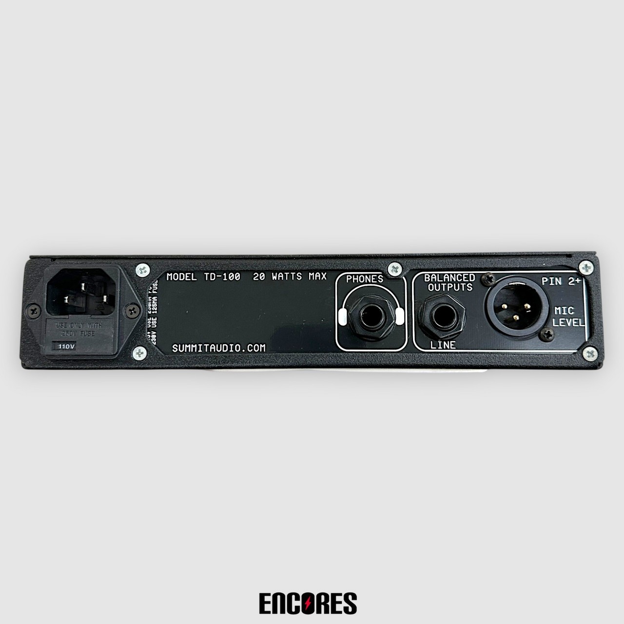 Summit Audio Inc TD-100 プリアンプ DI（中古）【楽器検索デジマート】