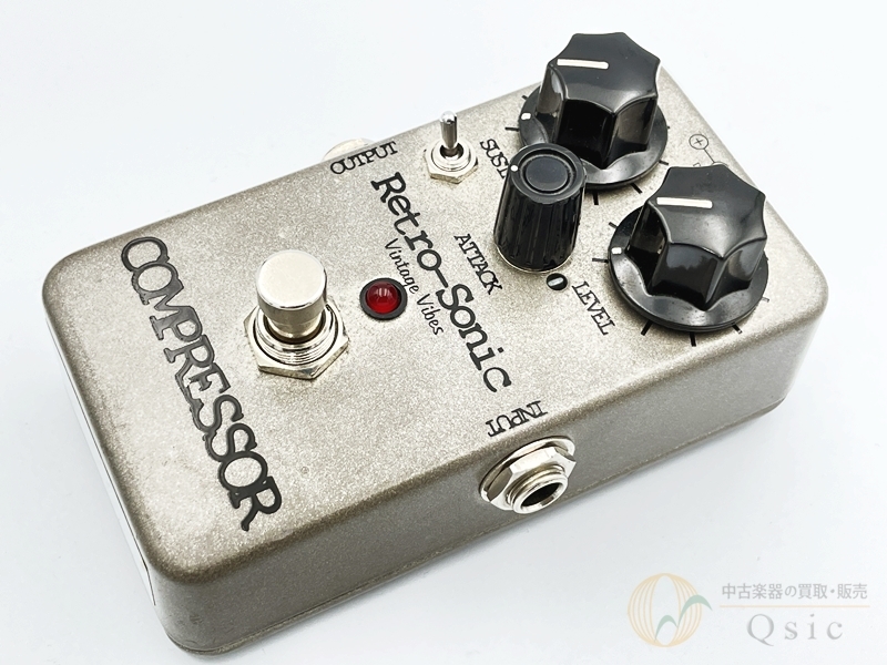 Retro-Sonic Compressor ギターエフェクター Retro-Sonic Compressor ギターエフェクター COMPRESSOR | retro