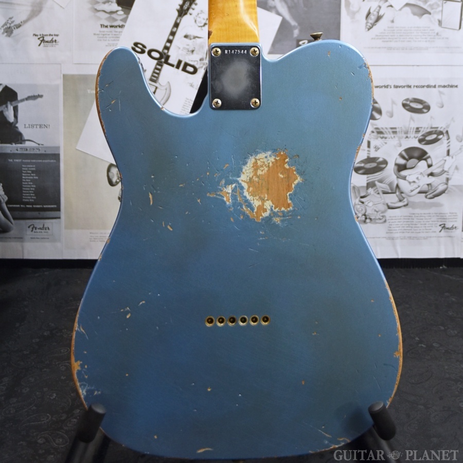 Fender Custom Shop MBS 1963 Telecaster Heavy Relic -Faded Lake