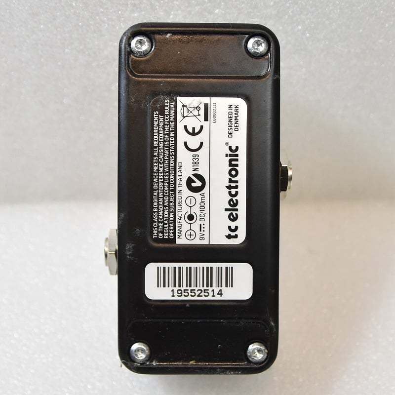 tc electronic BODYREZ ピックアップエンハンサー TC Electronic BodyRezは通すだけでピエゾの音をリアルなアコギ