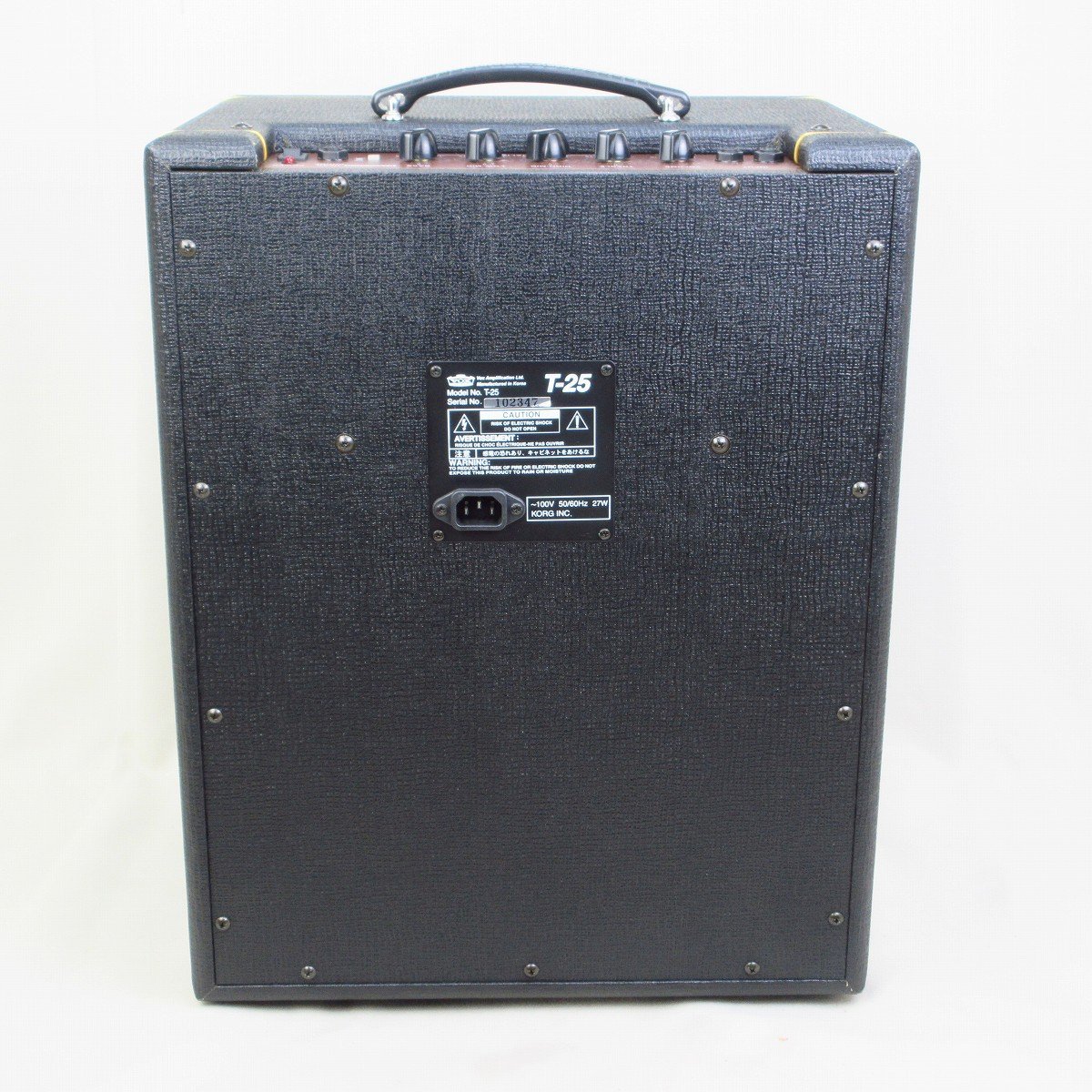 ベース VOX T-25 BASS AMP The VOX Showroom - The Vox T-25 Bass Amplifier