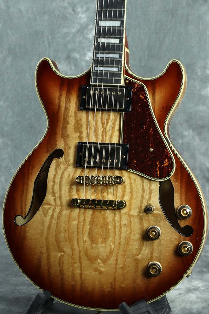 Ibanez Artcore Expressionist Series AM93QA-NNB (Natural Browned